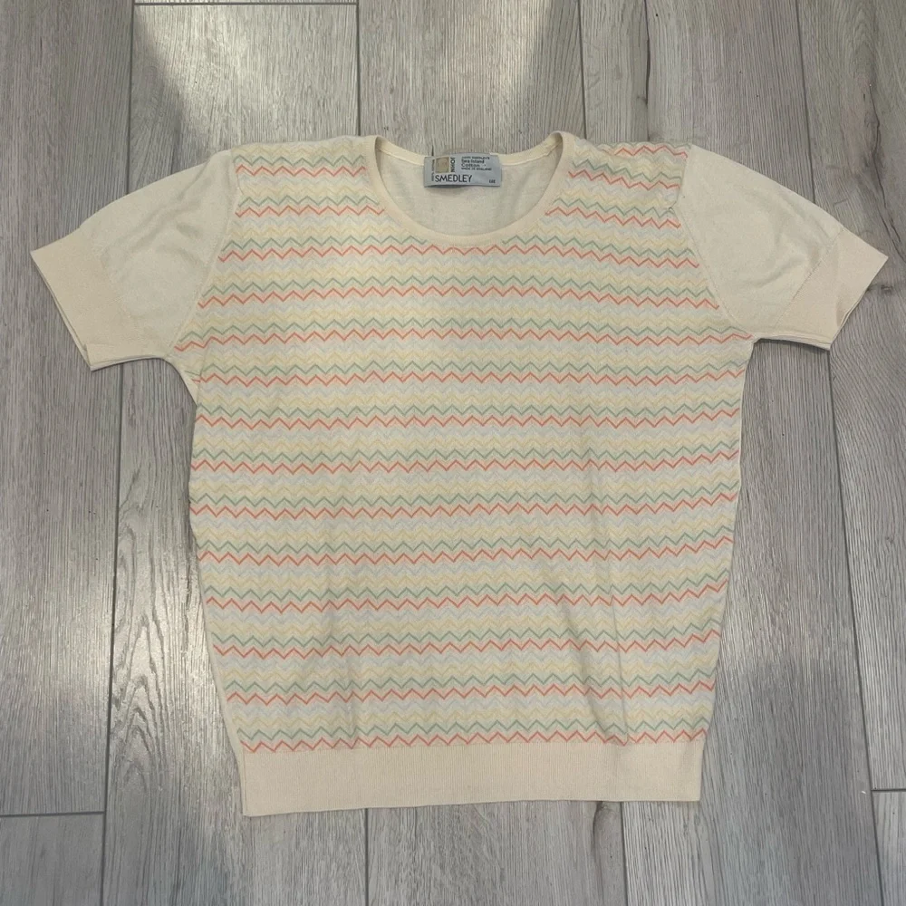 John Smedley Knit T Shirt - Picture 3 of 15